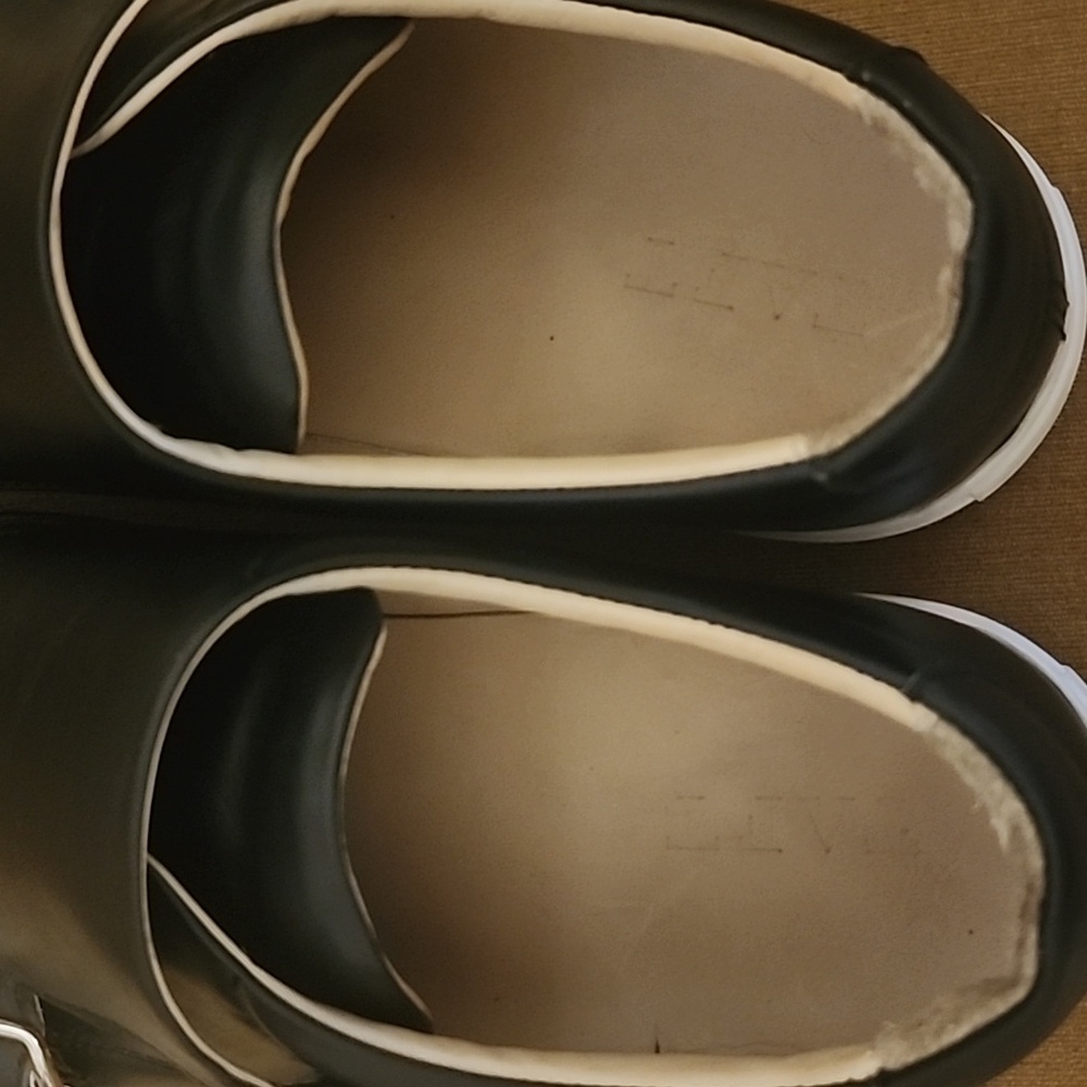 Taft Black and White Double Monk Strap Sneakers - Picture 6 of 6